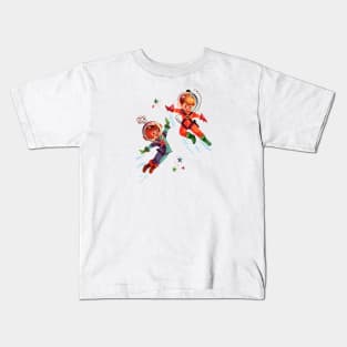 Retro Space-Kids! Kids T-Shirt